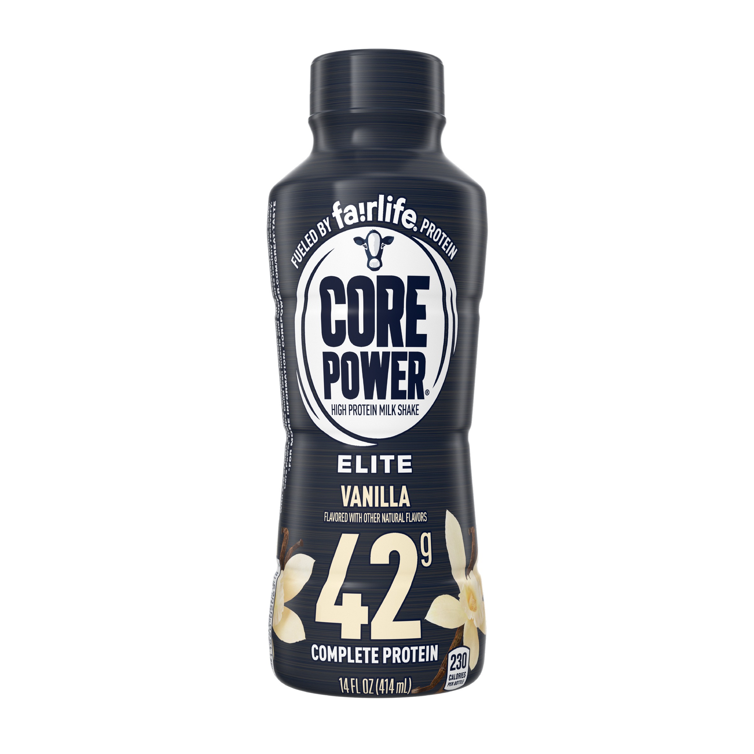 (3 pack) Core Power High Protein Shake, Vanilla, 42g Bottle, 14 fl oz - Image 4