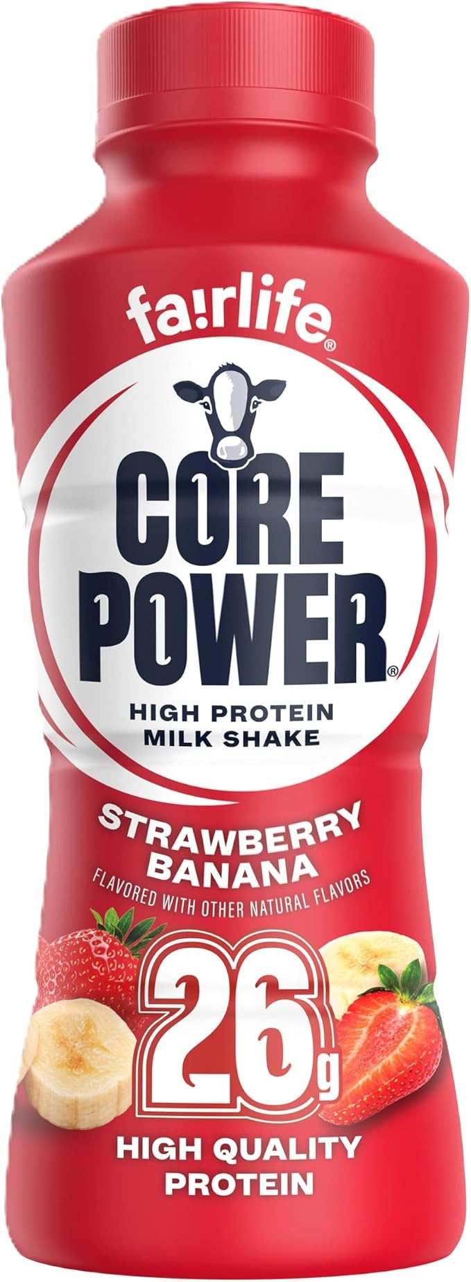 Core Power High Protein (26g) Shake, Strawberry Banana, 14 fl oz