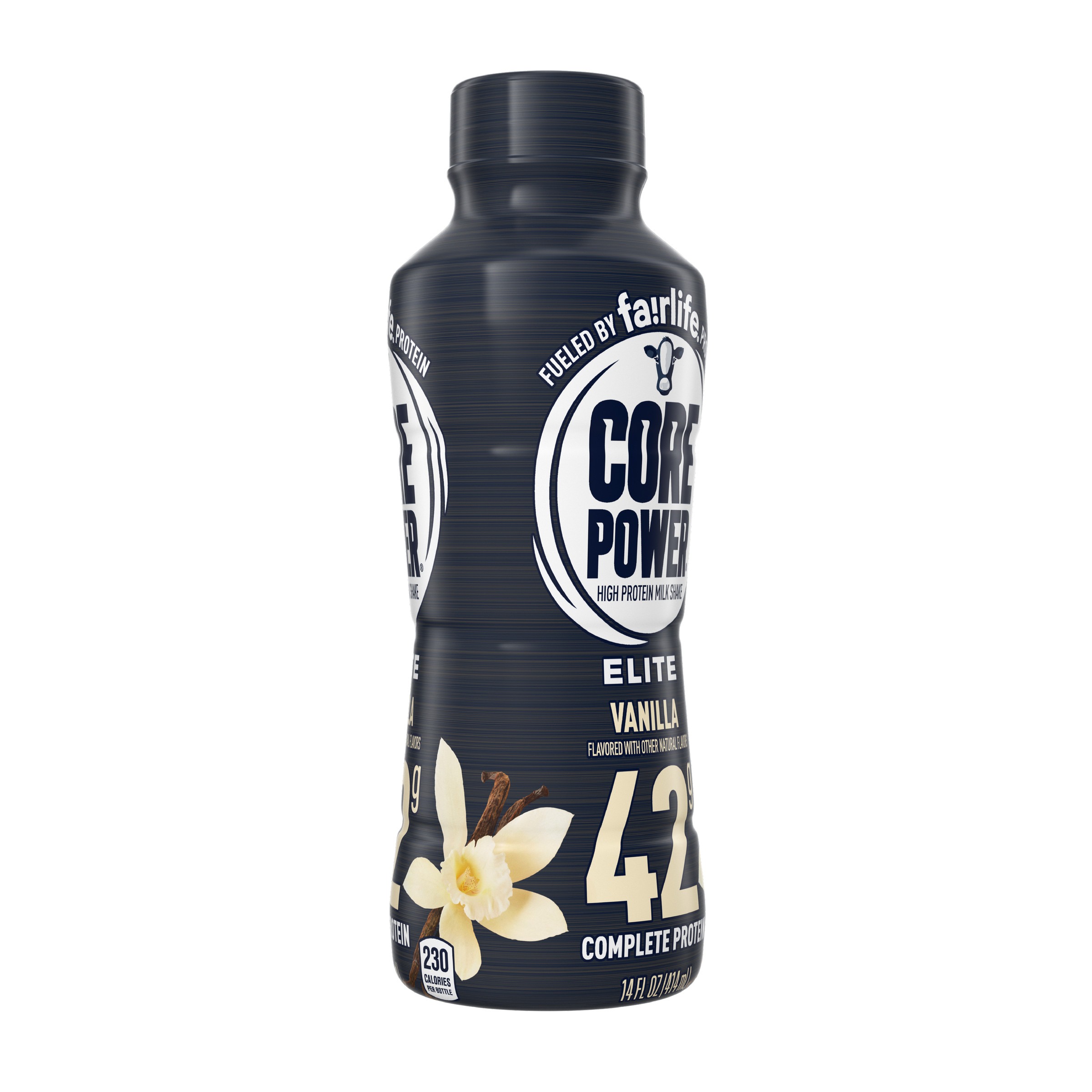 Alternative view of Core Power High Protein Shake, Vanilla, 42g Bottle, 14 fl oz